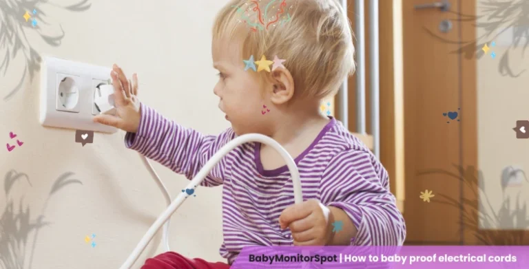 How to baby proof electrical cords